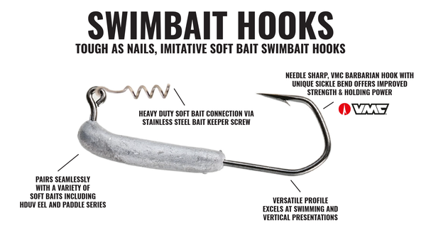 X-Strong Swimbait Hook 10/0