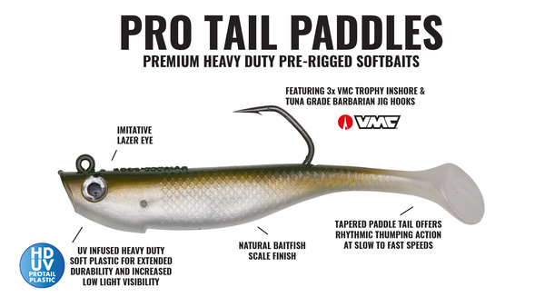 Protail Paddle Guide Pack: 5.5" 3oz (3pc)