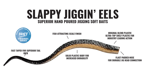 Slappy Swim Eel 13" (4pack)