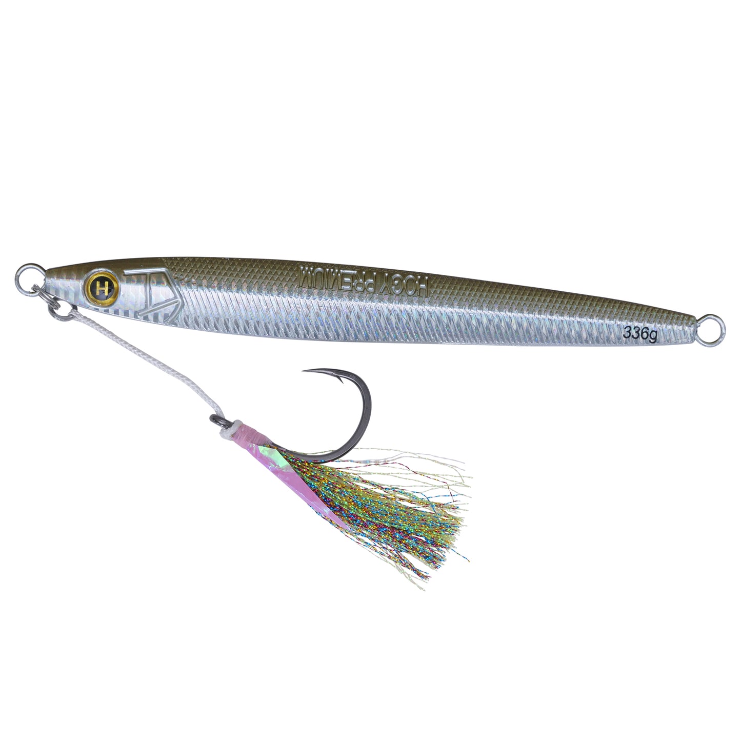 12oz (8") Sand Eel Jig Teaser Assist Hook