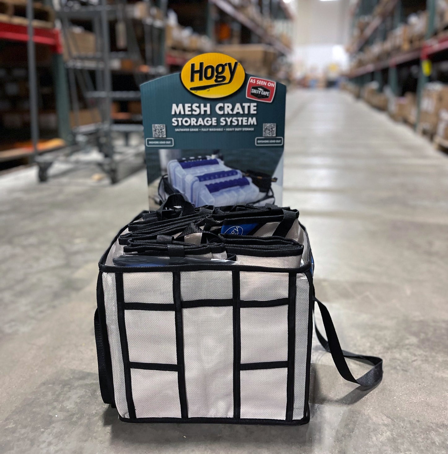 13 PC Hogy Mesh Crate Display