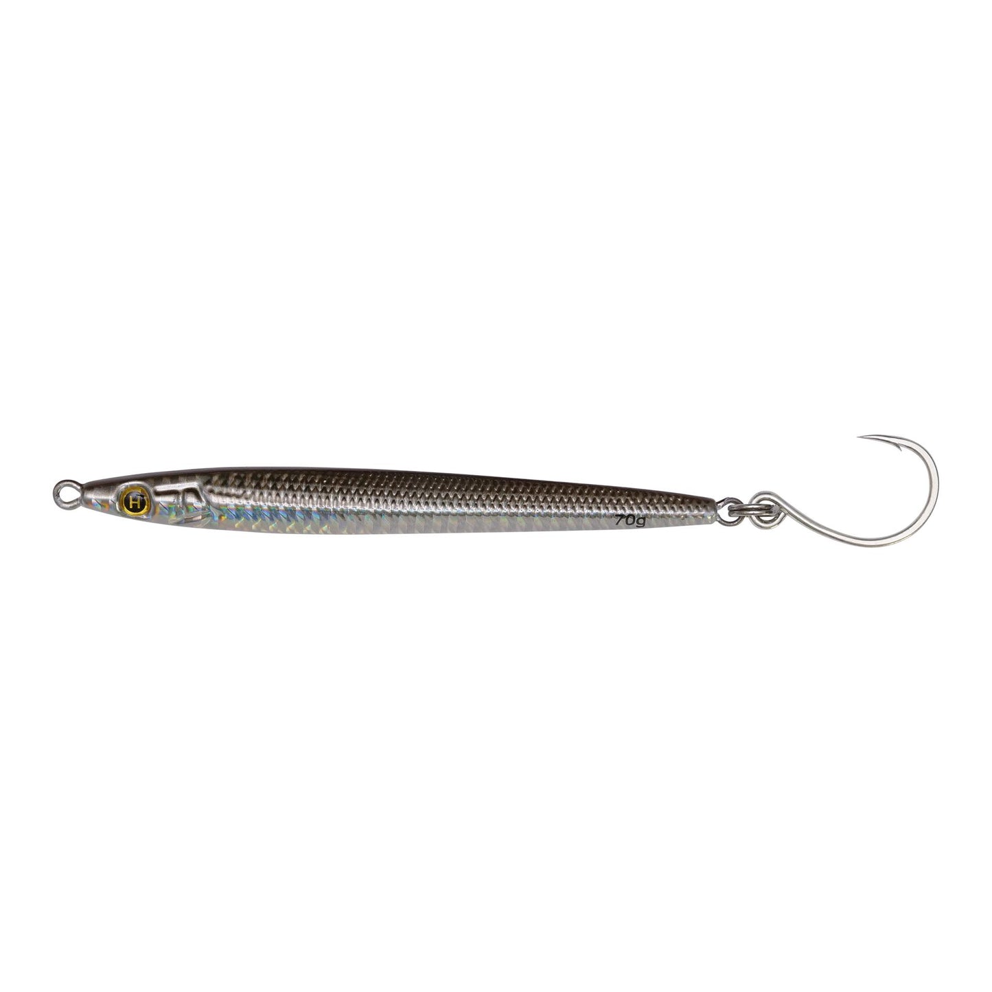 Hogy Lures 2.5oz (4.5") Sand Eel Jig Olive - In-Line VMC