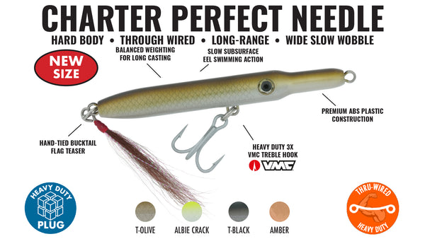 Charter Grade Perfect Needle: 5" 2oz