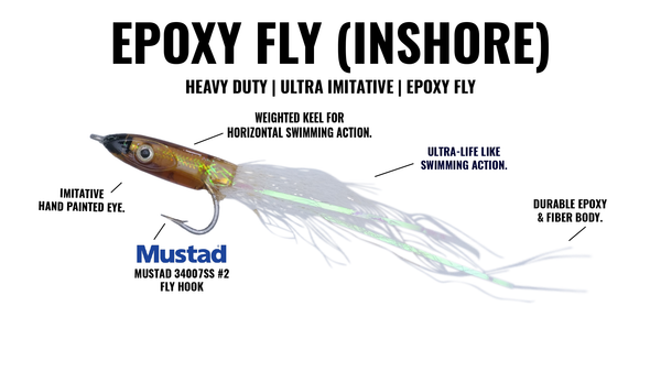 3.75" Hogy Epoxy Fly (Inshore)