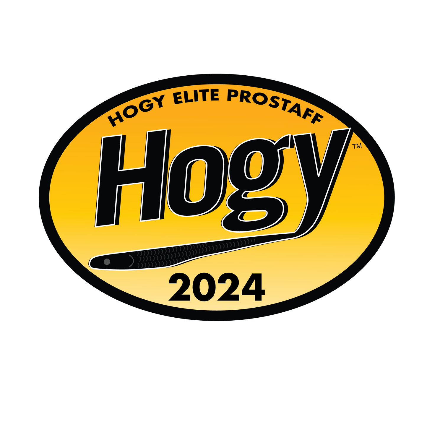 Elite Guide Hogy Oval Decal