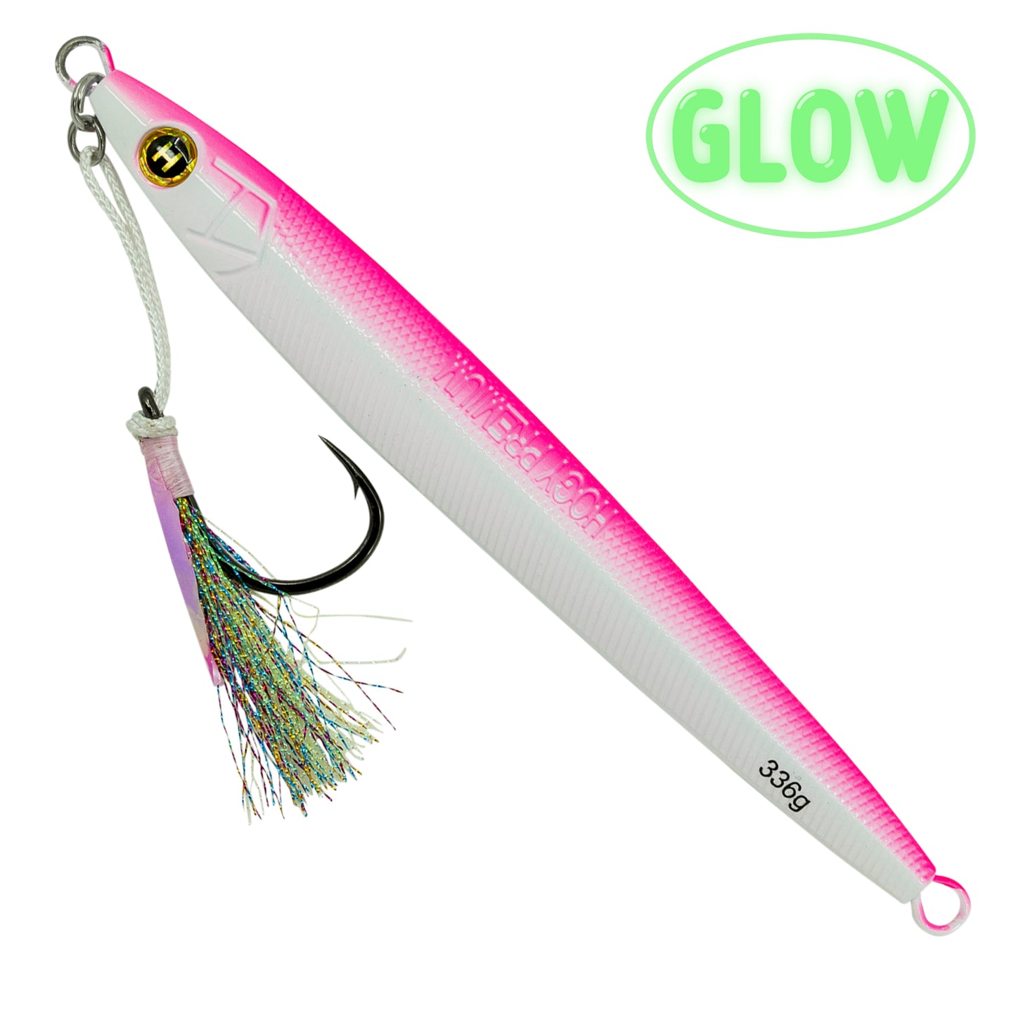 12oz (8") Sand Eel Jig Teaser Assist Hook