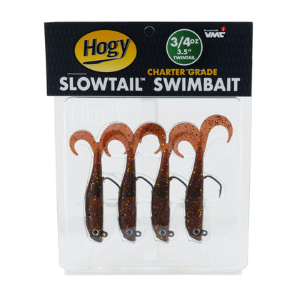 Slowtail Twin Tail Guide Pack: 3.5" 3/4oz (4pc)