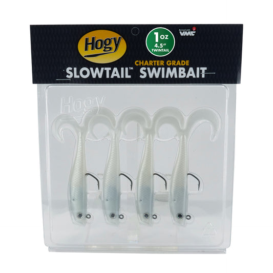 Slowtail Twin Tail Guide Pack: 4.5" 1oz (4pc)