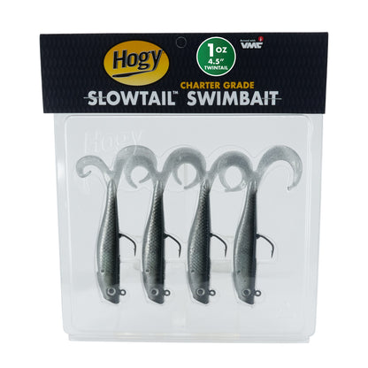 Slowtail Twin Tail Guide Pack: 4.5" 1oz (4pc)