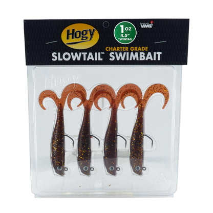 Slowtail Twin Tail Guide Pack: 4.5" 1oz (4pc)