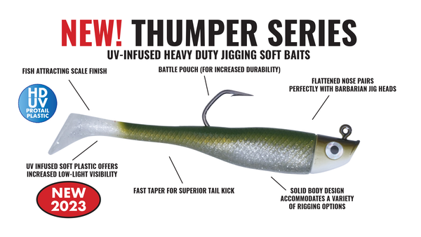 6" Protail Thumper Swimbait (4pk)