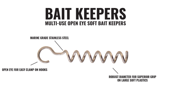 Bait Screw Keepers (6 Pack)